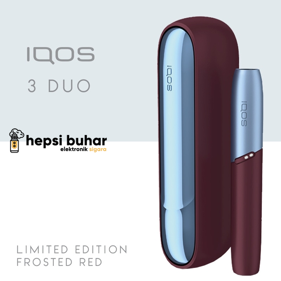 IQOS 3 DUO Limited Edition Frosted Red